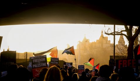 The Faces of Solidarity: UK Protesters for Palestine